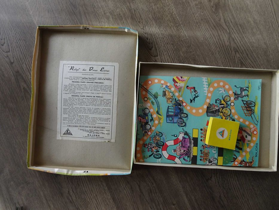 Antigo Jogo Majora - "Rallye" das D. Elviras