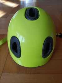 Kask rowerowy dla malucha Btwin 500 Fluo