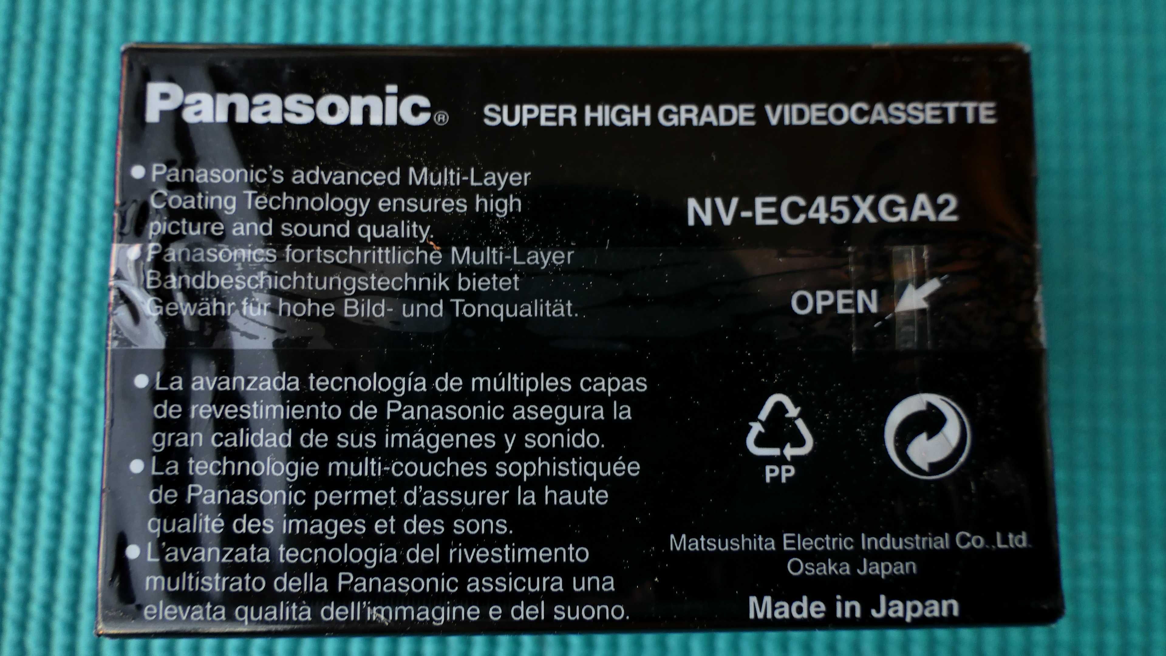 Kasety Panasonic VHS-C