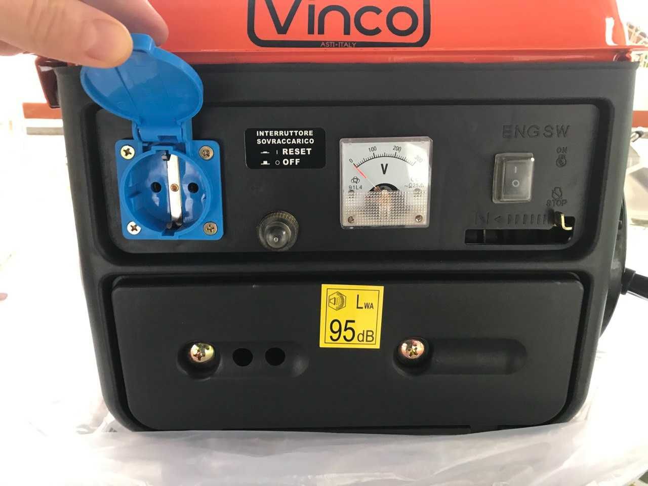 Генератор бензиновий VINCO ( Italia) 0.8 Kw новий в упаковці