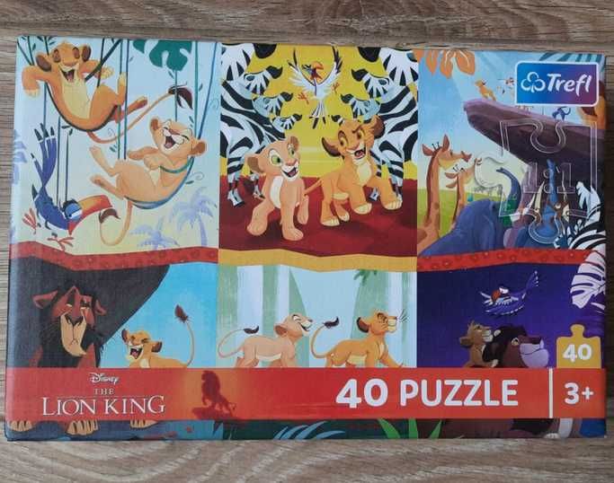 Puzzle Król Lew 40 el Trefl DISNEY
