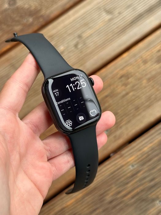 Apple Watch Series 10, 46 mm GPS, aluminium, czarny, bateria 98%