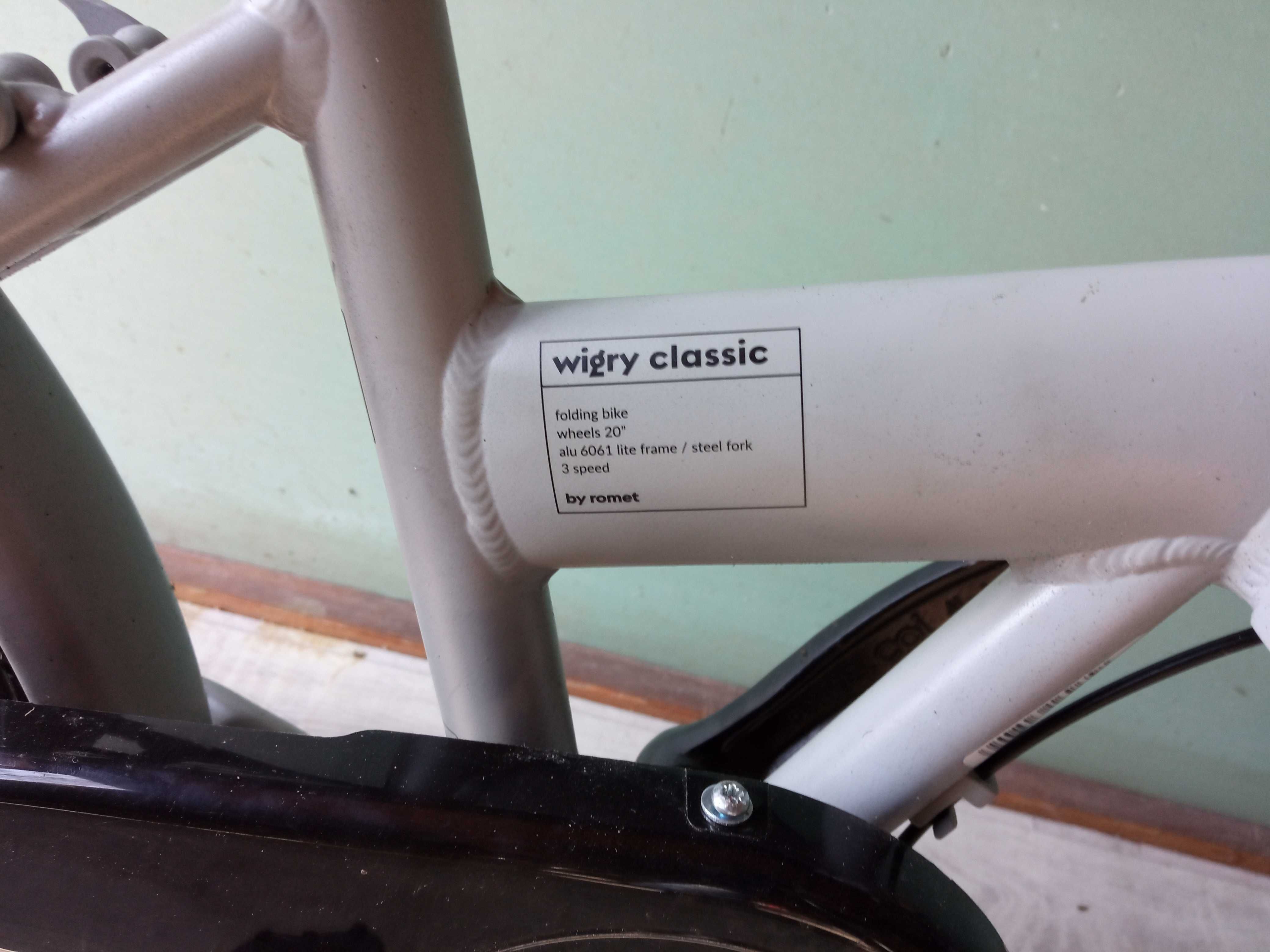 Rower składak aluminiowy Romet Wigry Classic
