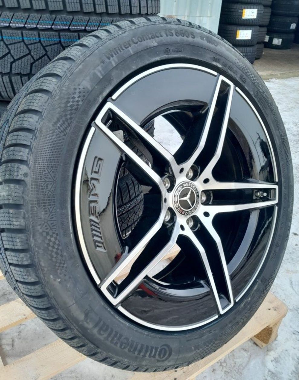 Komplet nowe koła zimowe mercedes E-klasa w214 245/45r19 275/40r19