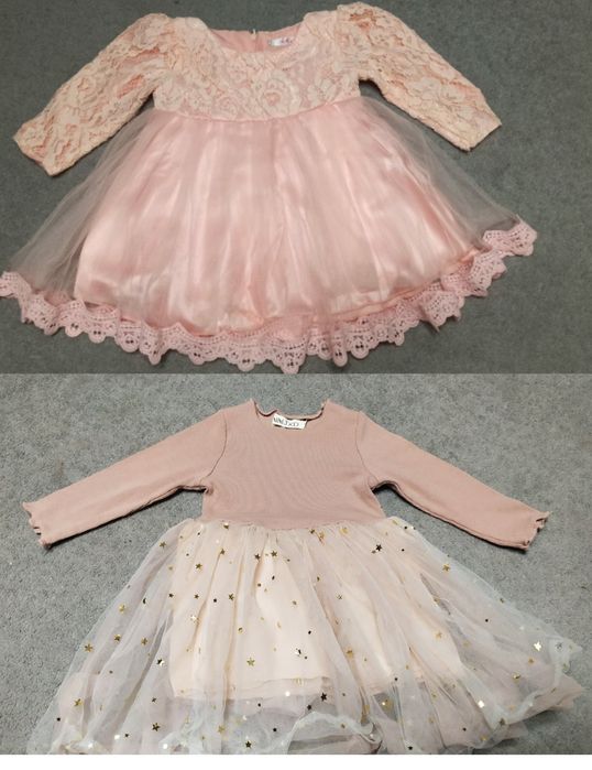 Sukienka na roczek okolicznościowa 80 dwie sukienki plus gr