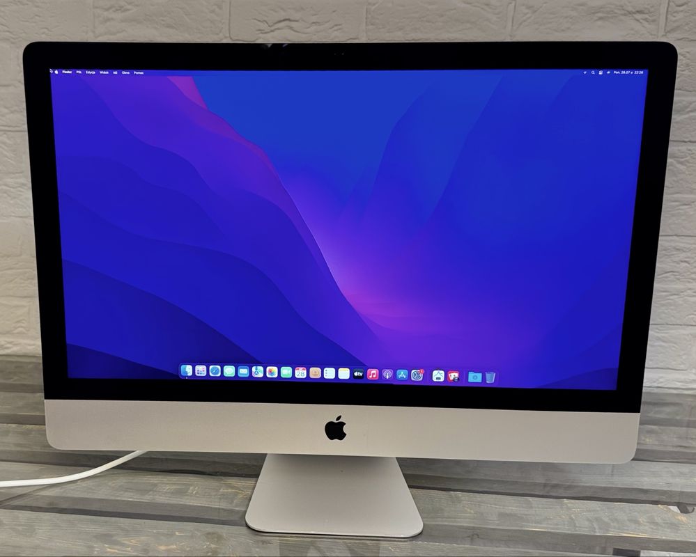 Apple iMac 27” 5K 16gb ram 1tb - stan bardzo dobry