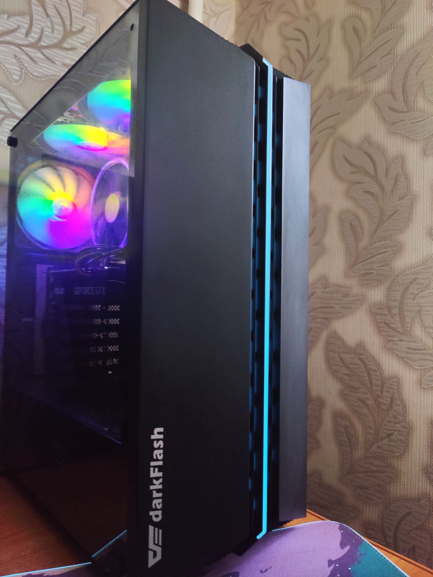 Игровой ПК DARK FLASH/i5-9400/ GTX 1650 gddr6/UZU 16 / SSD+HDD