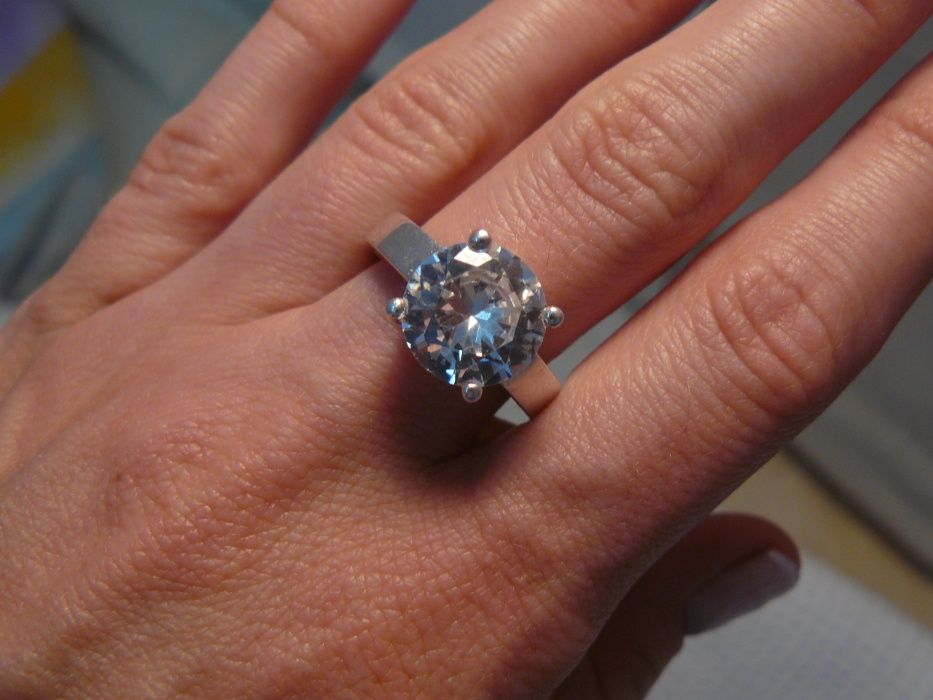 Кольцо серебряное Thomas Sabo c фианитом, 17-17,5 р