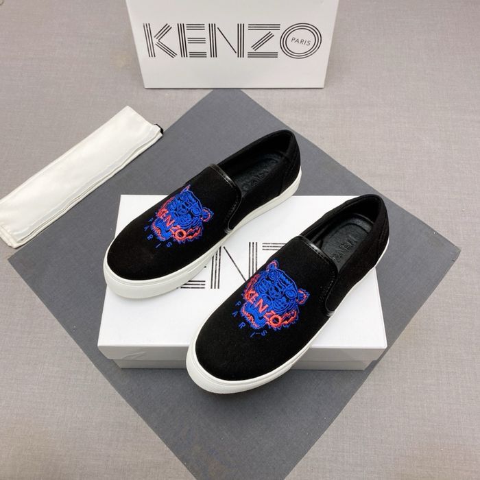 Слипоны Kenzo мужские с тигром лоферы мокасины