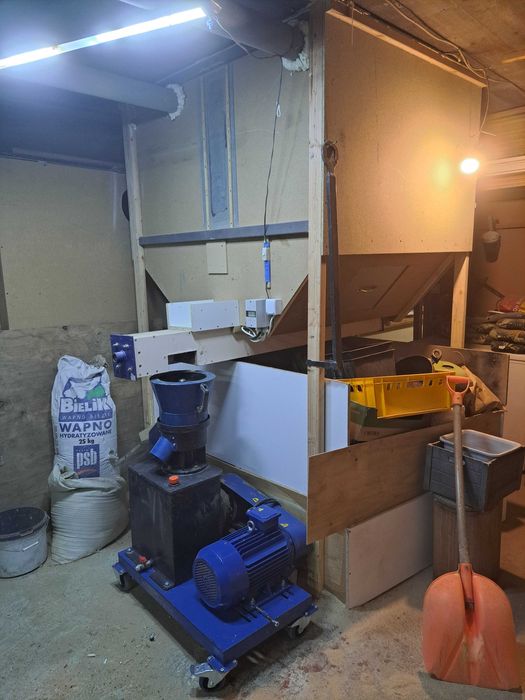 Peletciarka 11kw mini linia do peletu