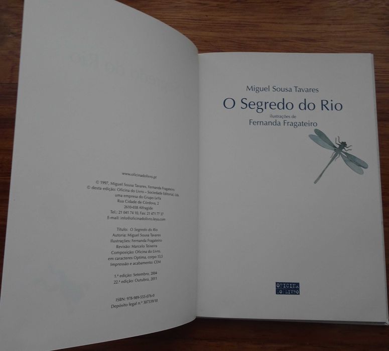 O Segredo do Rio de Miguel Sousa Tavares