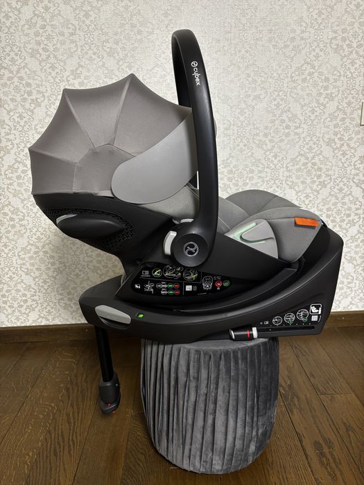 Автокрісло Cybex Cloud G+ plus Lava Grey з базою Isofix Cybex G 2025р