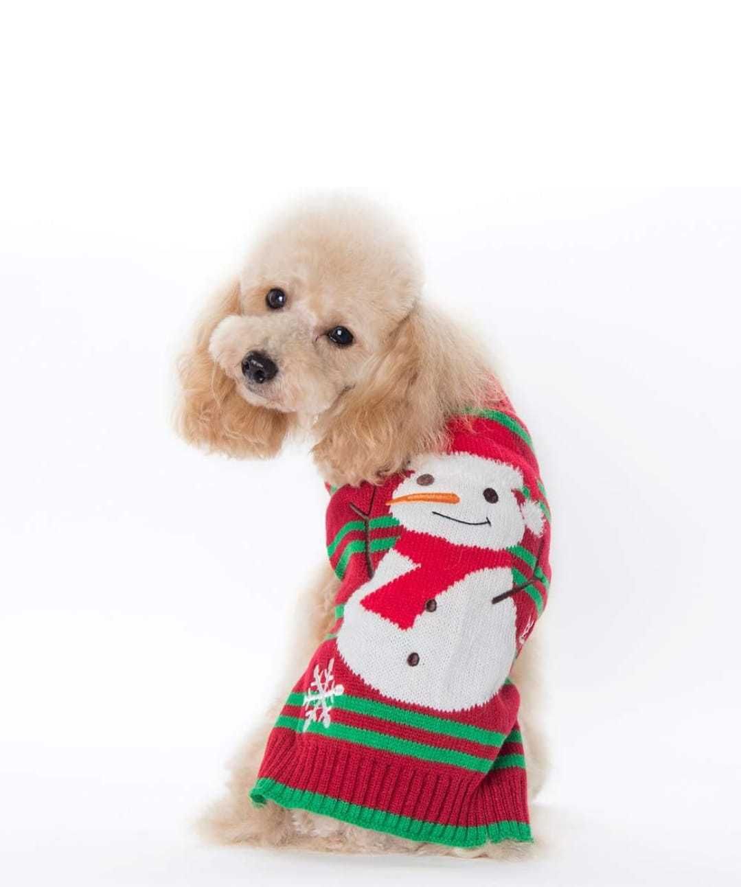 Pet Dog świąteczny sweter nowy