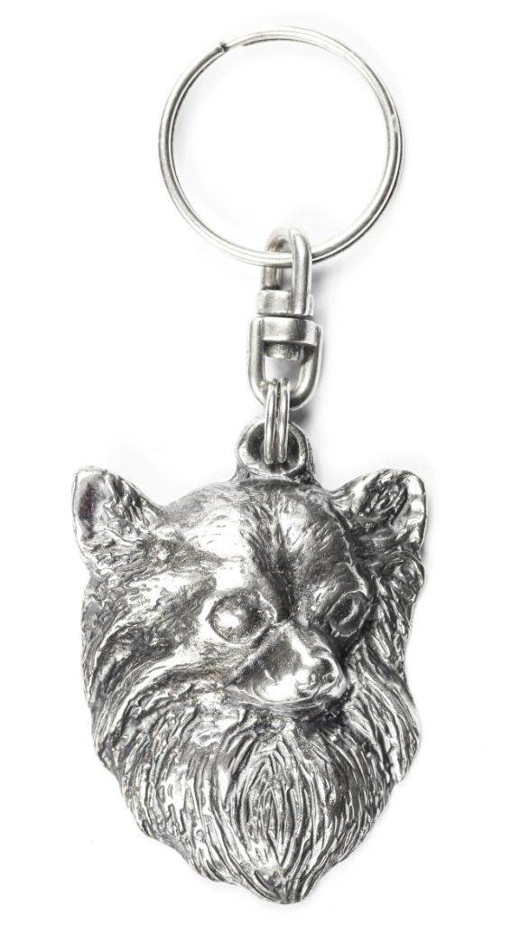 Chihuahua długowłosy brelok do kluczy Art-Dog