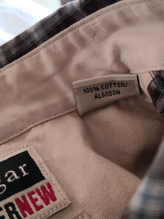 Koszula w kratę męska