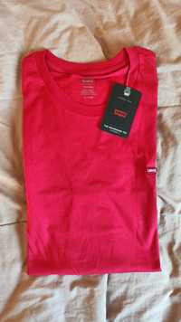 Levi's czerwony t-shirt rozm XL