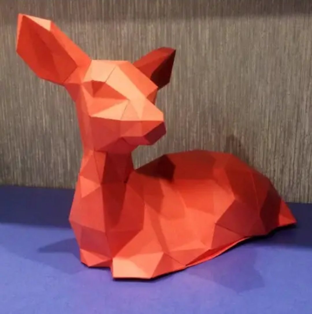 PaperKhan Набір для створення 3D фігур паперкрафт оле конструктор