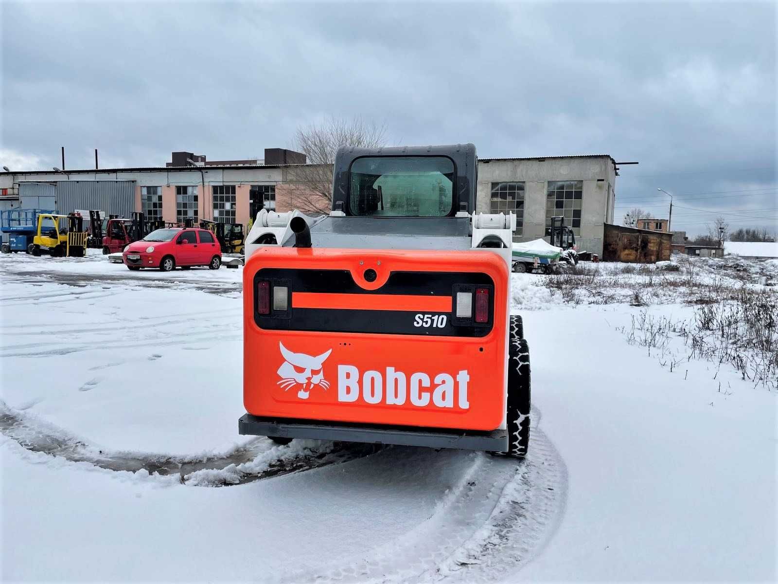 Минипогрузчик BOBCAT S510, 2014 г.в., состояние идеальное! + ВИДЕО