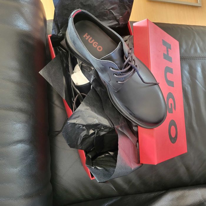 NOVO- HUGO Boss Sapato de Homem  Lenner_derb_al Derby - Tam 42