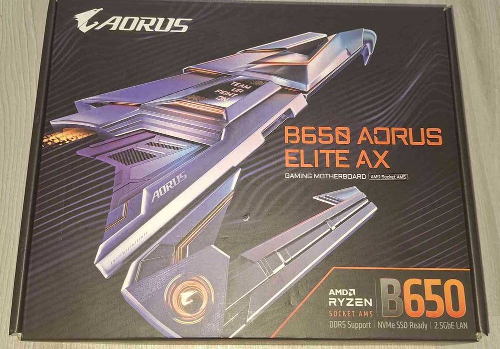 Płyta główna Gigabyte B650 Aorus Elite AX V1 - Uszkodzona!
