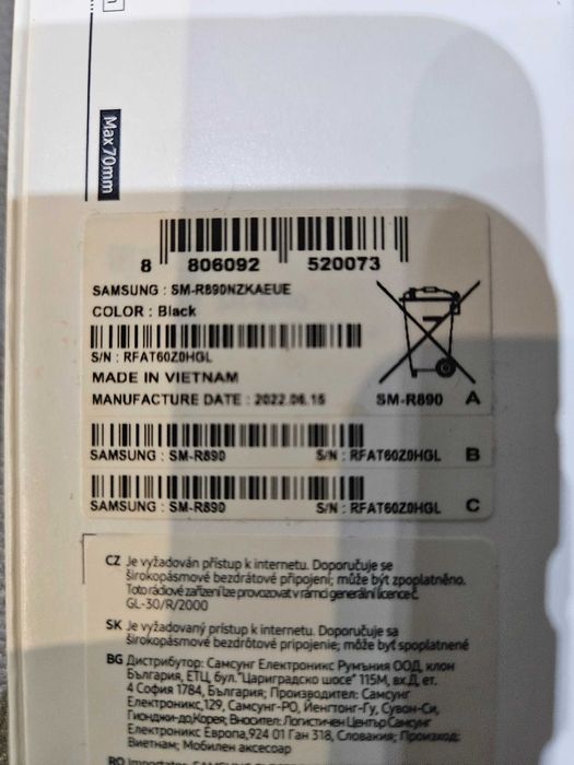 Samsung Galaxy Watch 4 classic 46mm Black