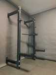 WALL RACK 80x80x3 + STACJA DIP + belki + haki/ klatka siłownia