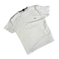 GANT biały oversize T-shirt z haftem streetwear y2k (3XL)