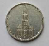 Moneta Niemcy III Rzeczy 1935 A Kościół przedwojenna srebrna