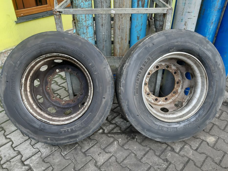 Opony Felgi Koła Ciężarowe 275/70 R22.5 150/145J Continental