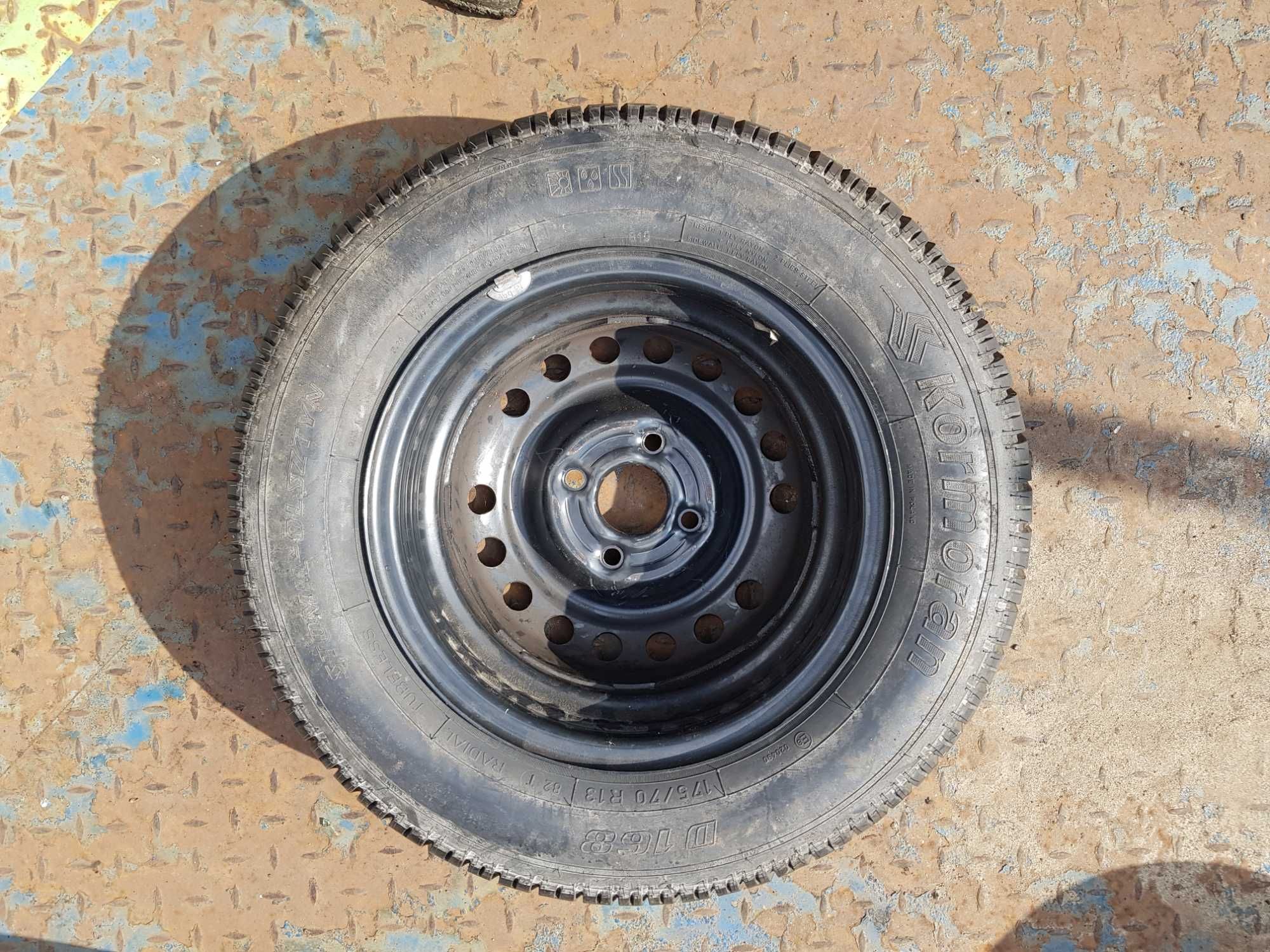 Koło Zapasowe Zapasówka 13 4x100 Opel Daewoo 175/70 R13