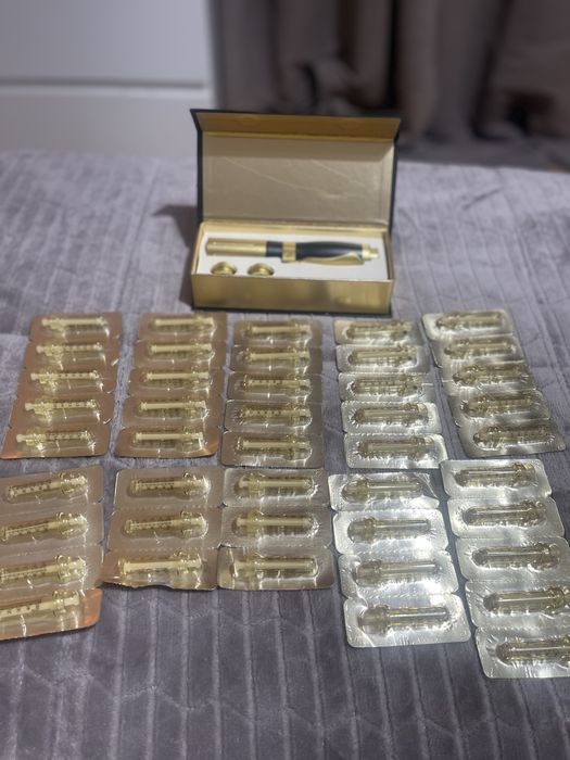 Caneta pressurizada com cartuxos