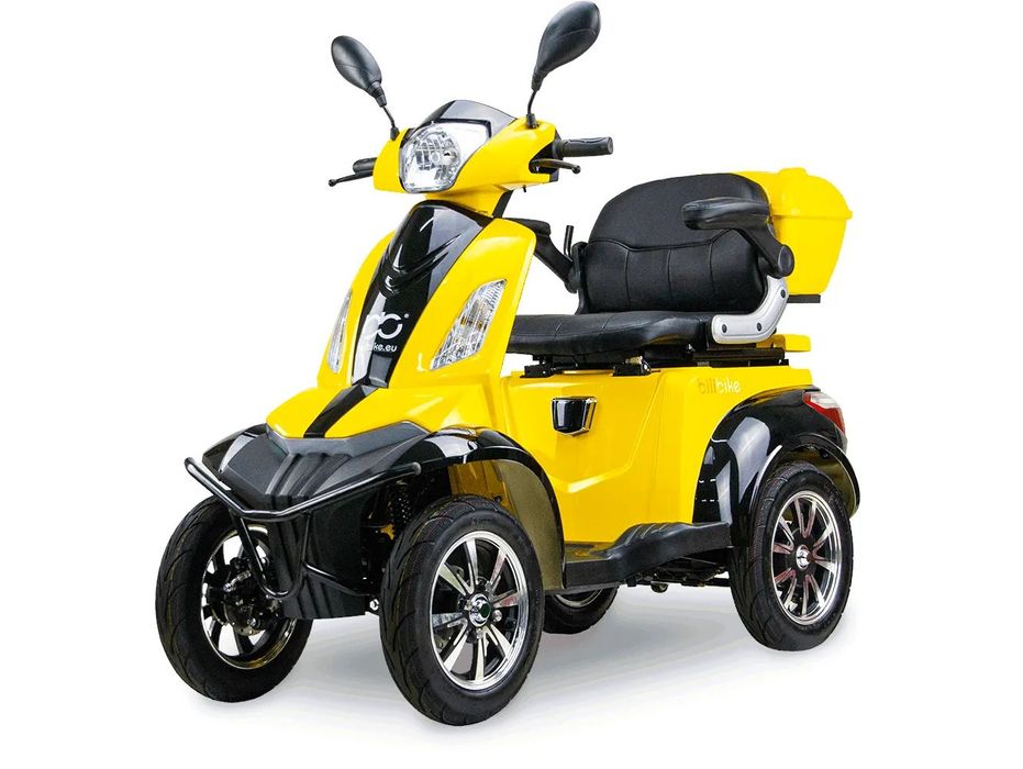 Bili Bike Shino QUADRO GEL Czterokołowy skuter pojazd dla seniora ELEKTRYCZNY