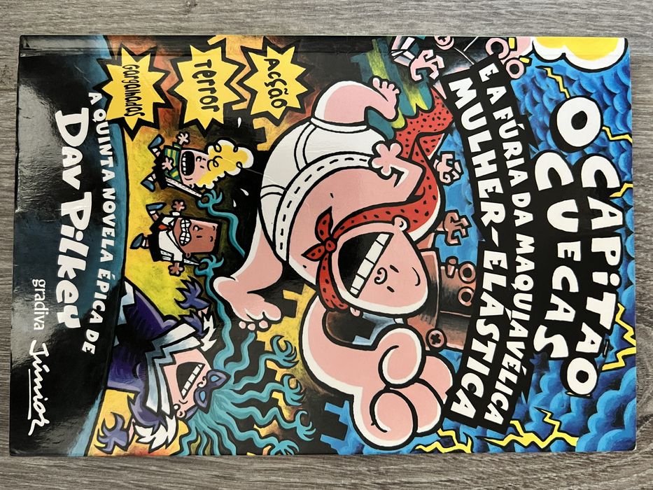Capitão Cuecas Livro