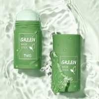 Маска стік з органічною глиною і зеленим чаєм Green Mask Stick PAQIMAN