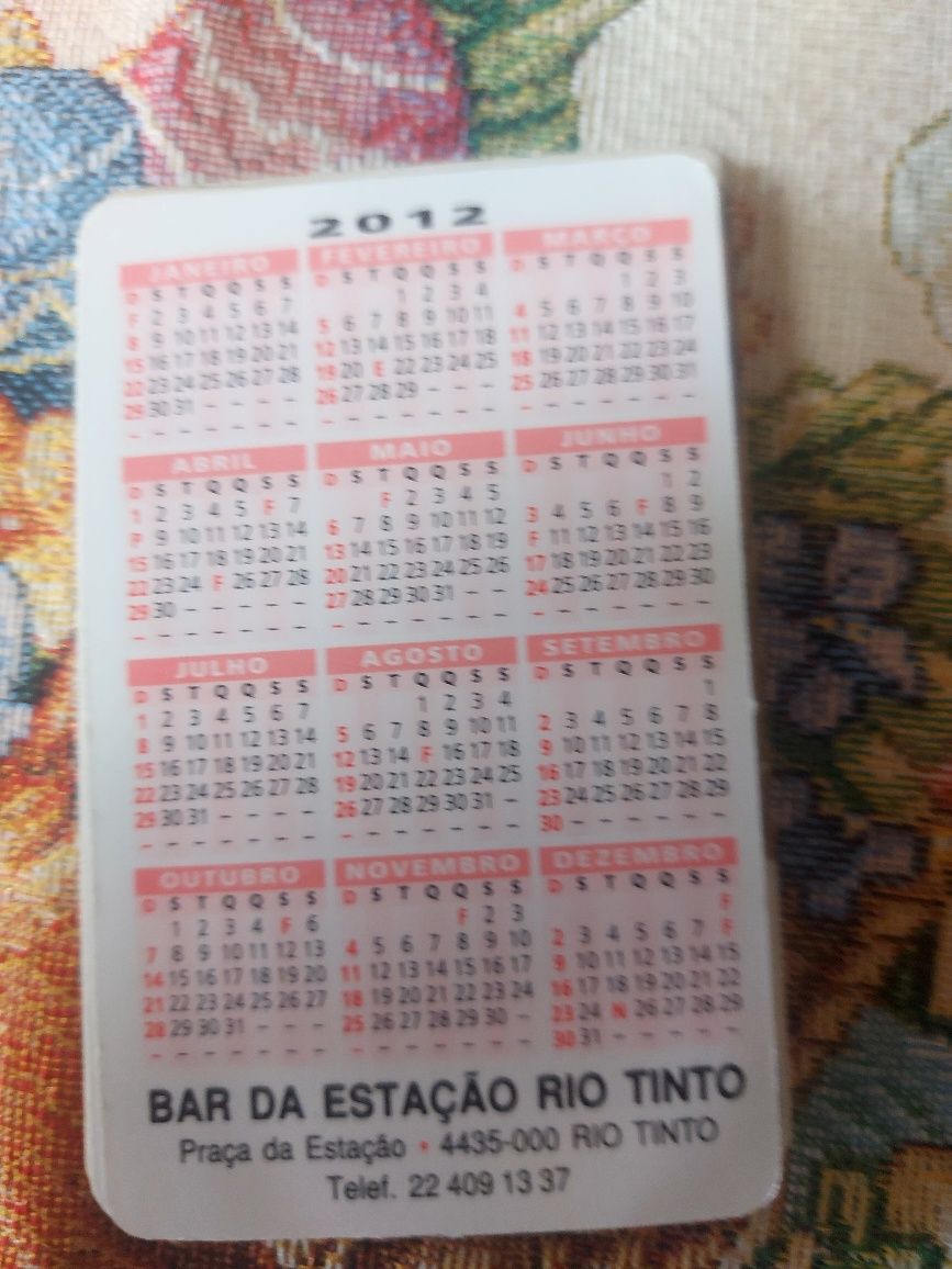 Calendários caminhos de ferro 2011