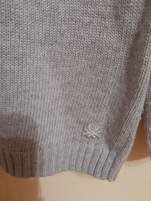 Полувер, джемпер для мальчика benetton +ПОДАРОК+ подарок жилетка