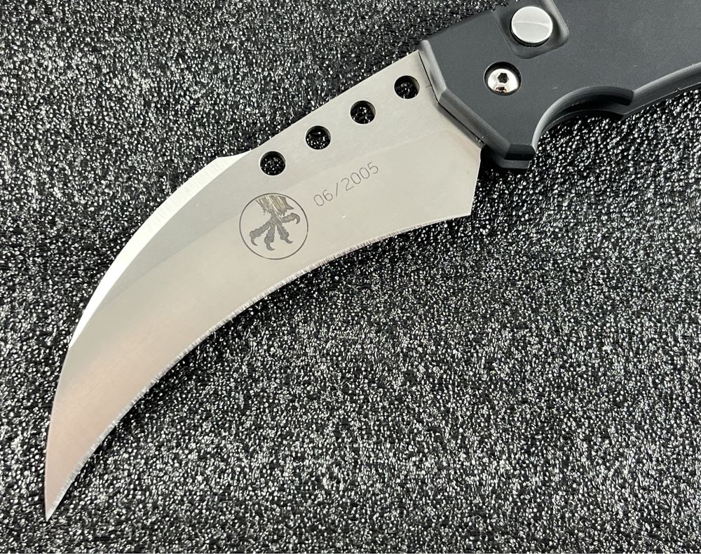 Folder Microtech HAWK Claw Logo ze "starej ery" Microtecha