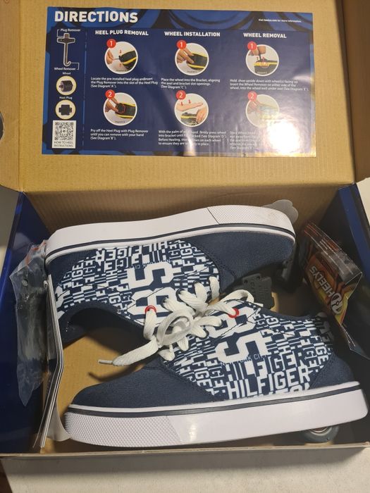 Butorolki HEELYS Tommy Hilfiger / rozm 33 raz założone