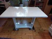 Biały stół rozkładany 120x80cm
