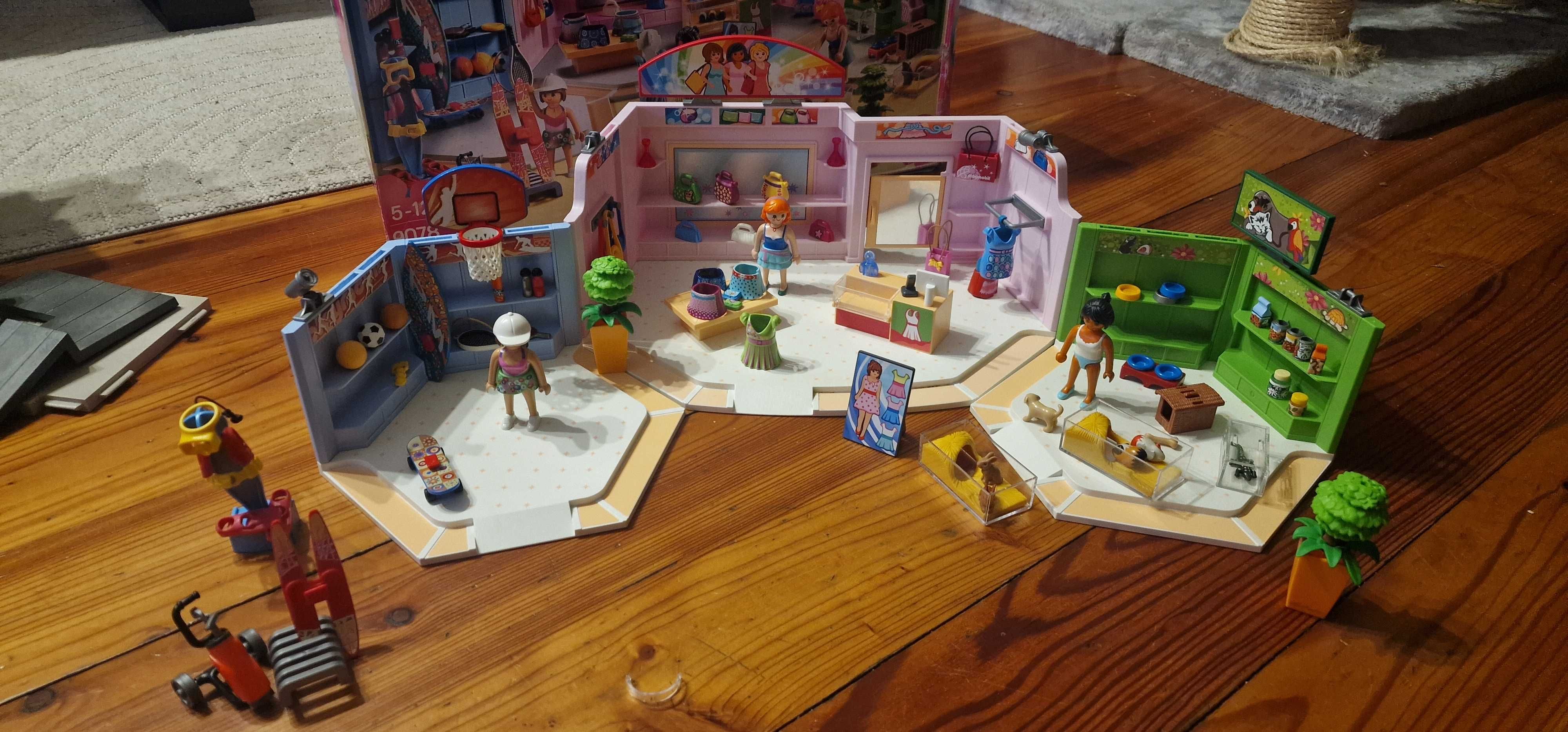 Playmobil centrum handlowe pasaz handlowy dom handlowy 9078