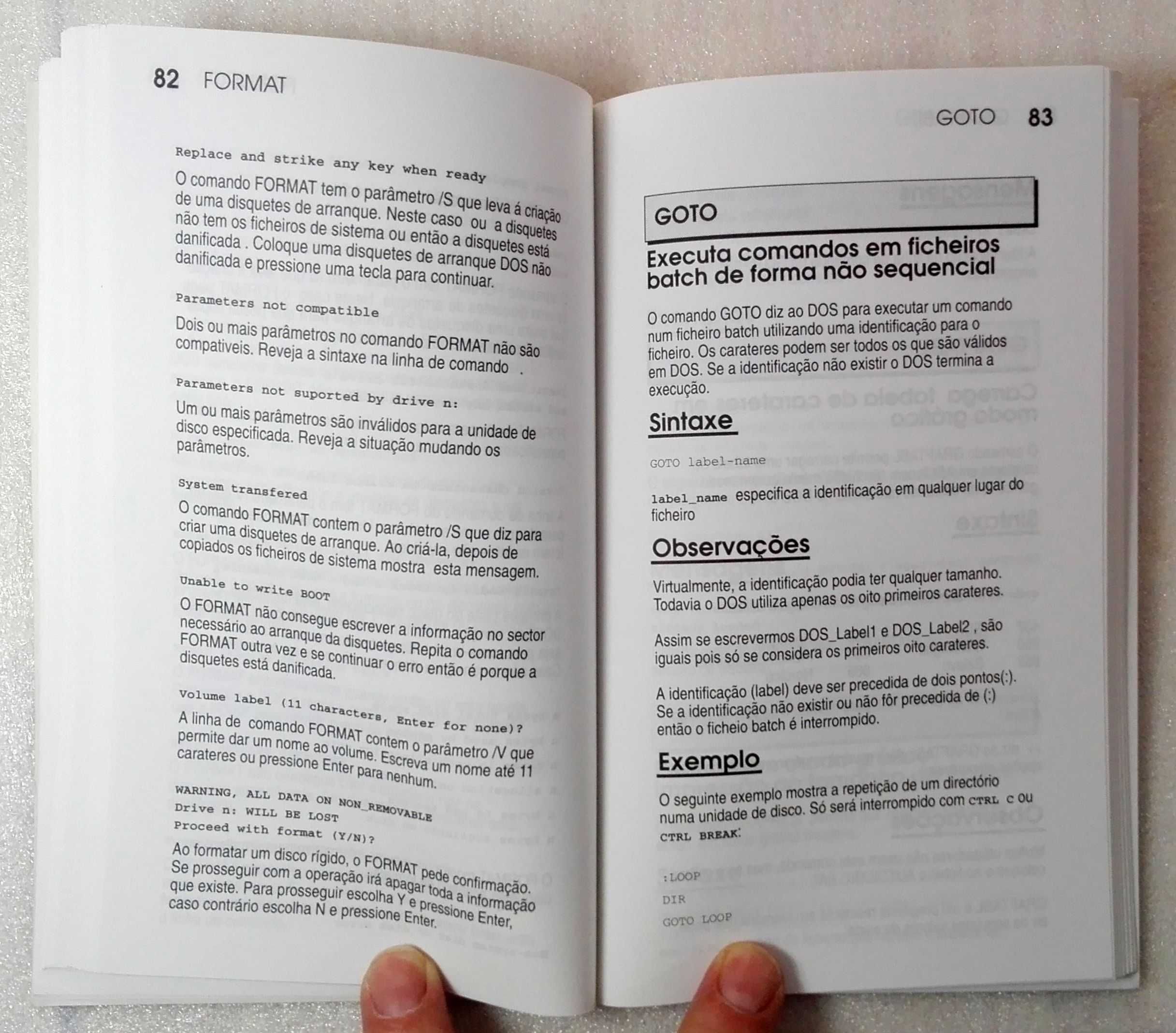 Livro DOS 6 -Manual de Bolso