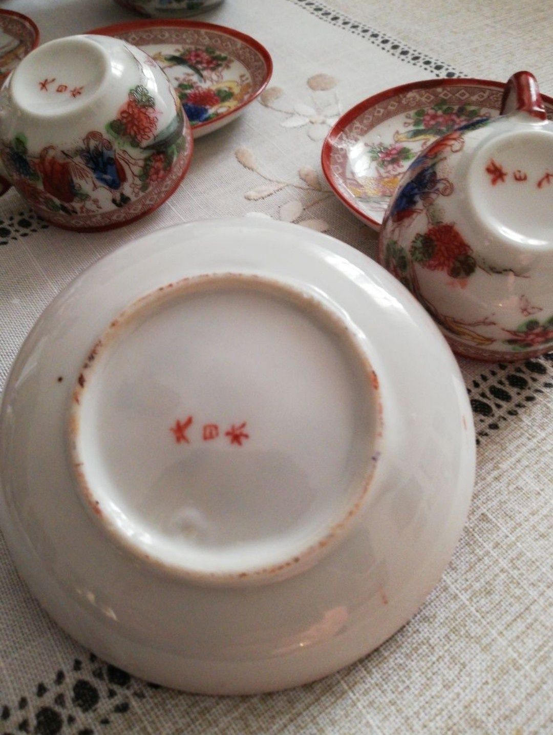 Zestaw kawowy z chińskiej porcelany