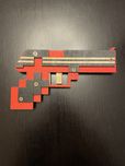 Pistolet MINECRAFT na gumki