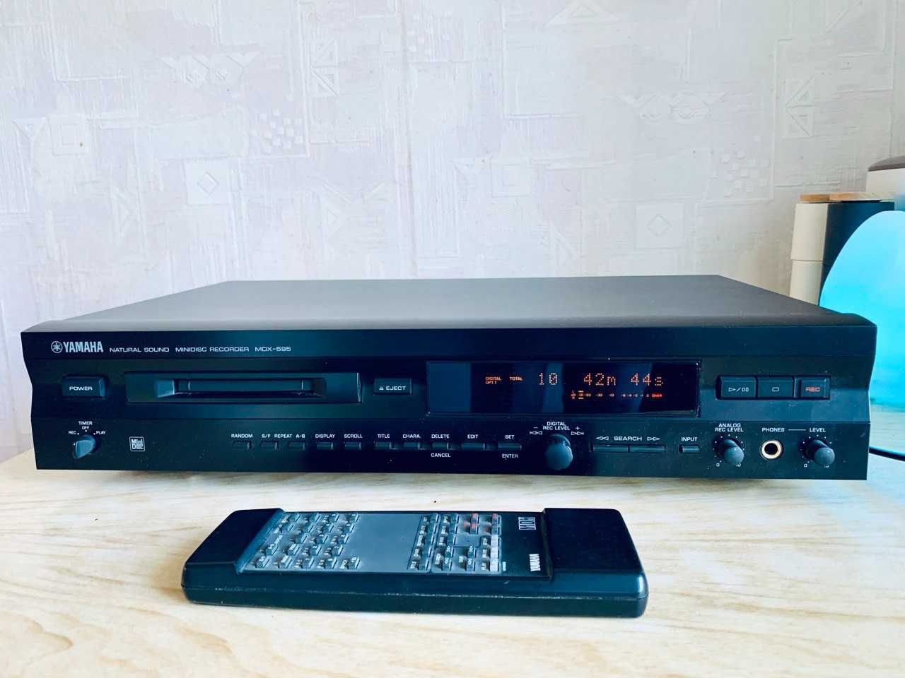 MiniDisc Yamaha MDX-595,, Минидиск, плеер, MD-рекордер, ЦАП