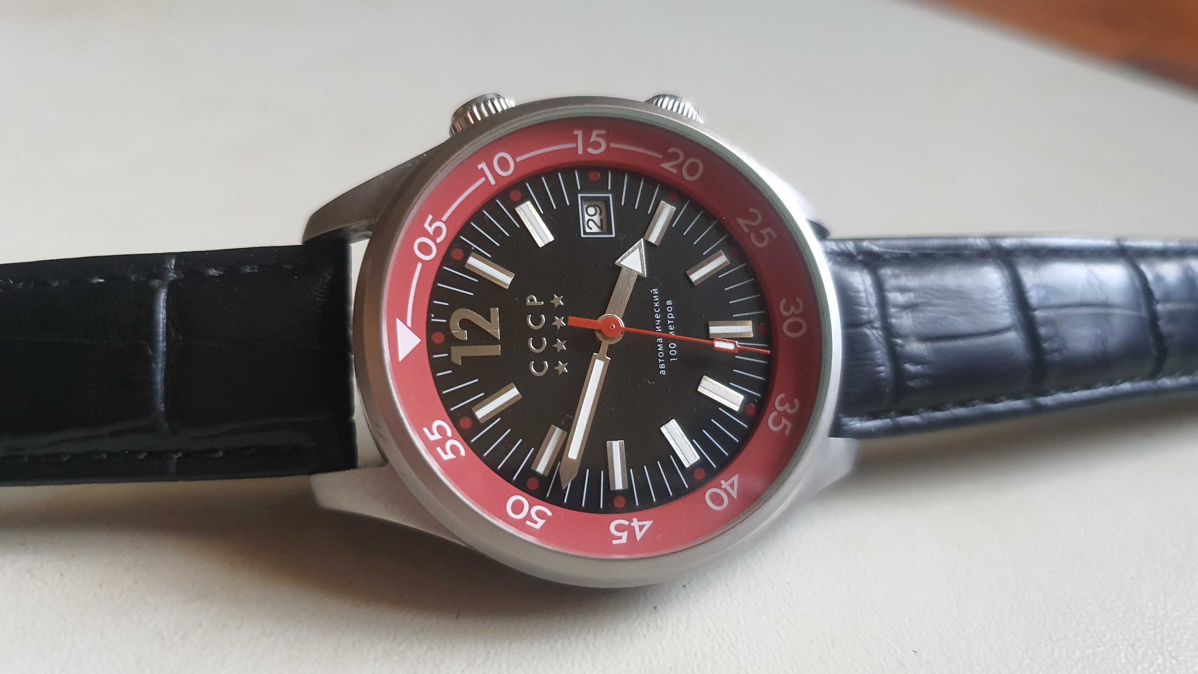 cccp - black sea - automat - zegarek
