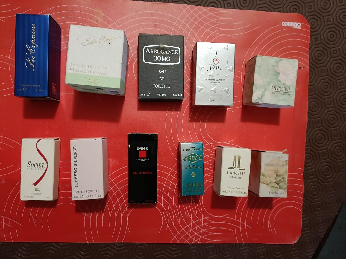 Perfumes em miniatura