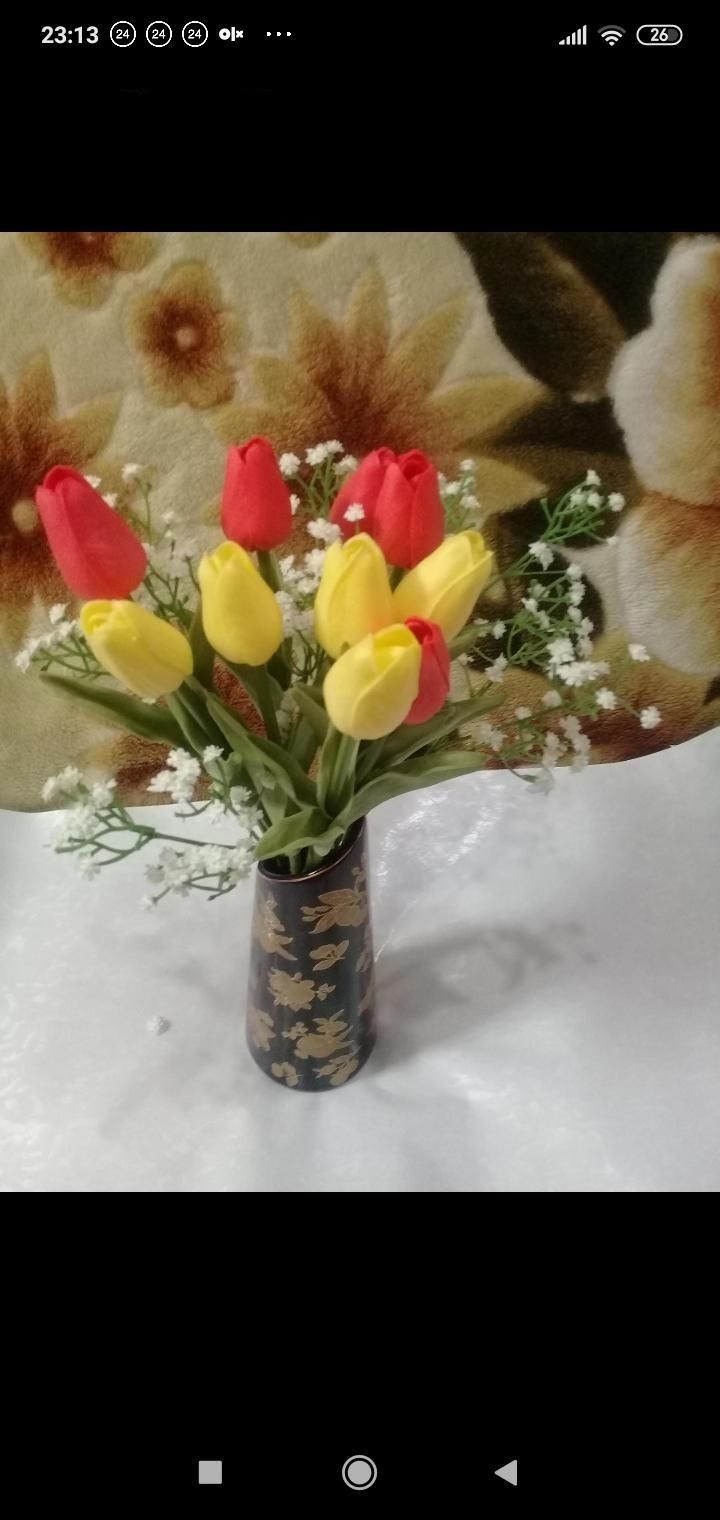 Искусственные тюльпаны  из латекса
