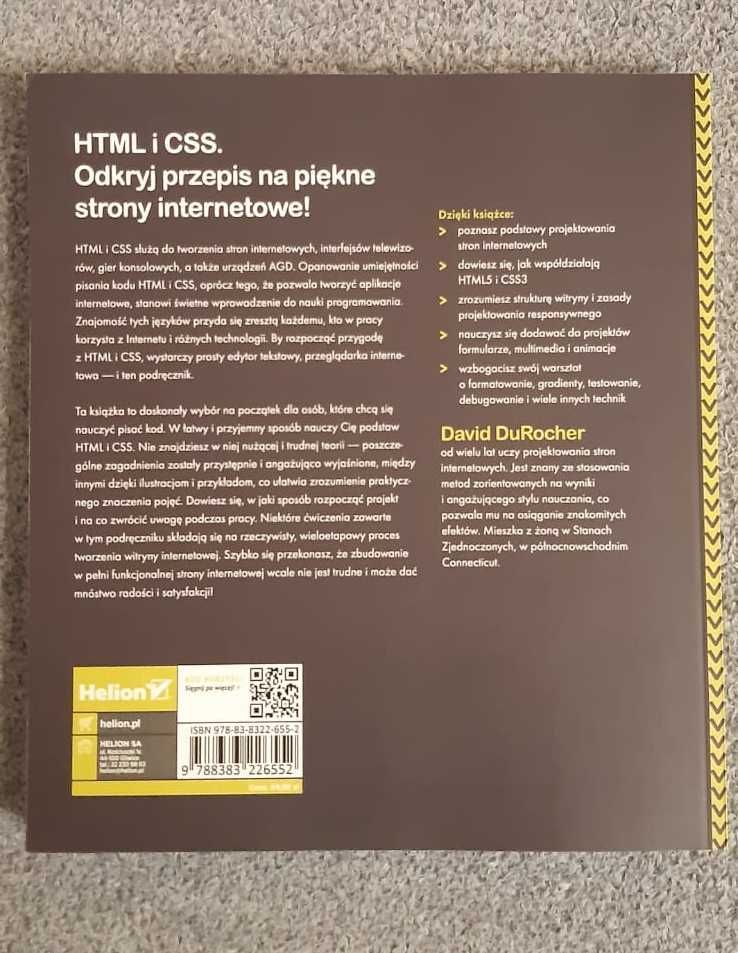 Książka HTML i CSS. Przewodnik dla początkujących