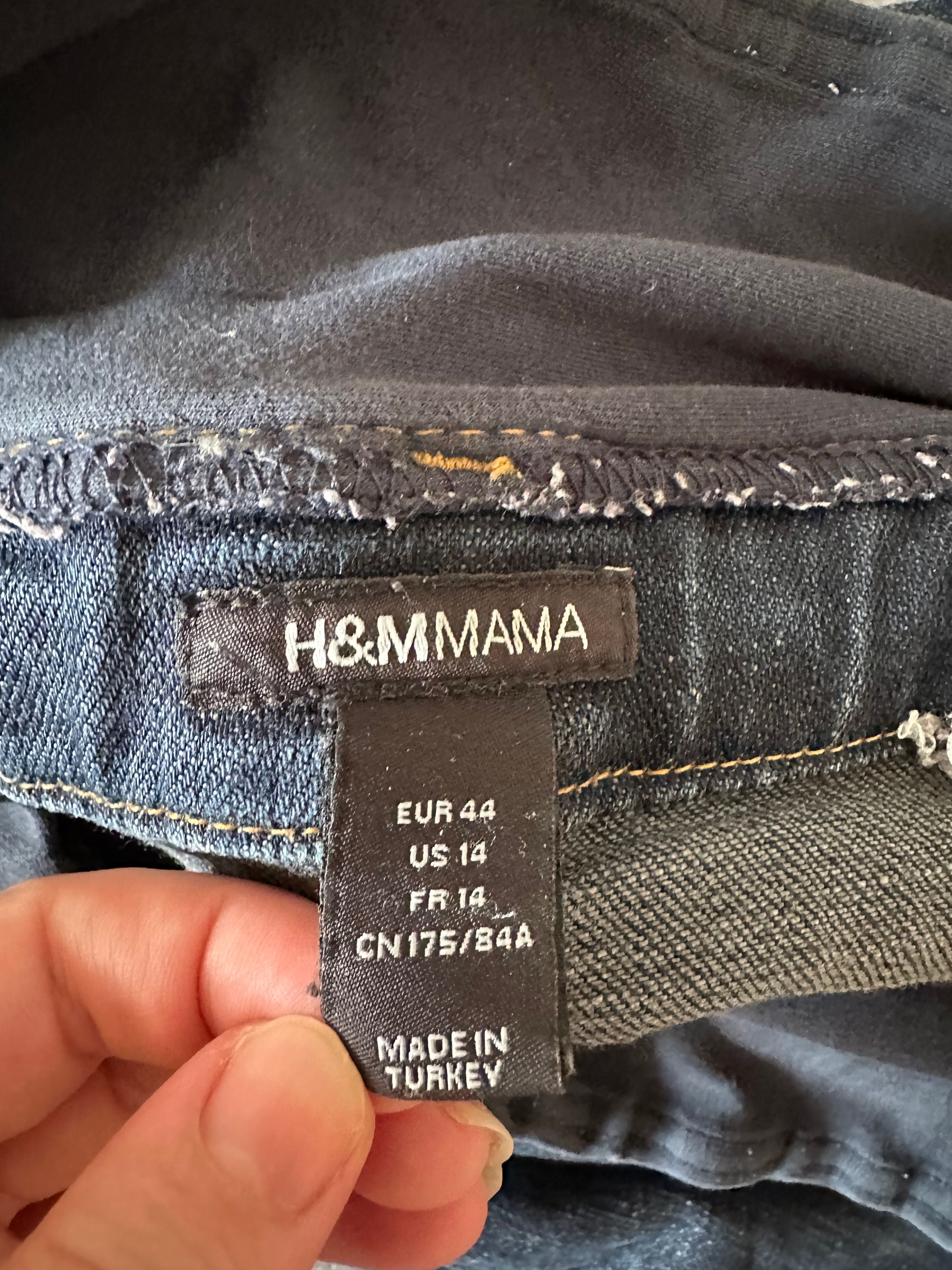 jeansy ciążowe H&M MAMA