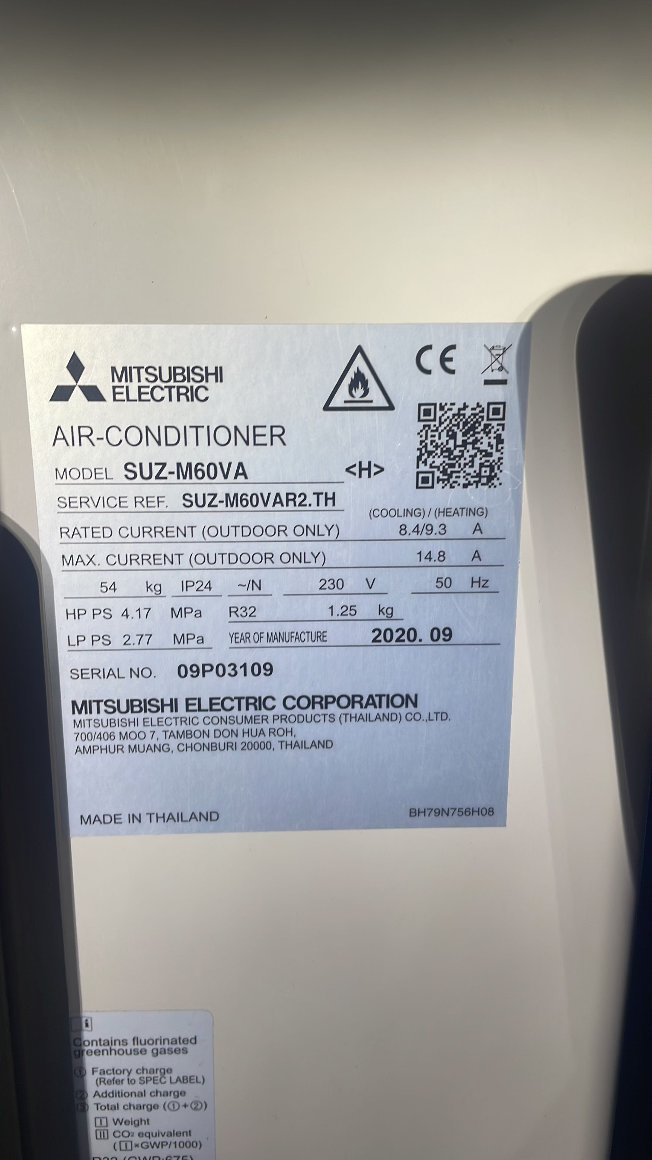 Máquina de ar condicionado chão alta performance